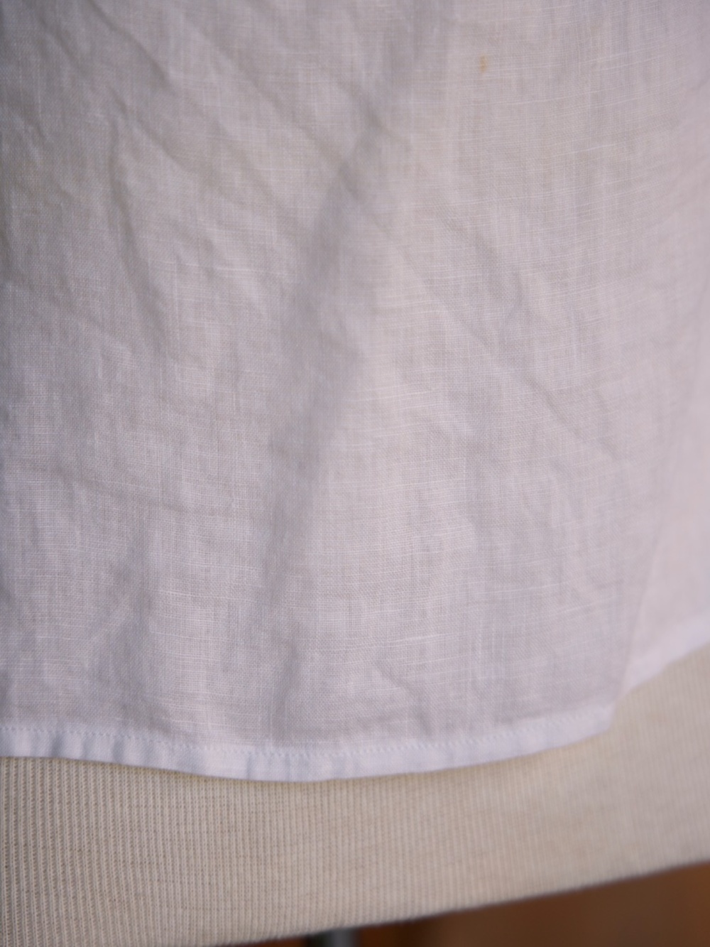 Vintage Y2K Giorgio Armani 100% Linen Button Down Tank Made In Italy Woman's XS - Picture 11 of 16
